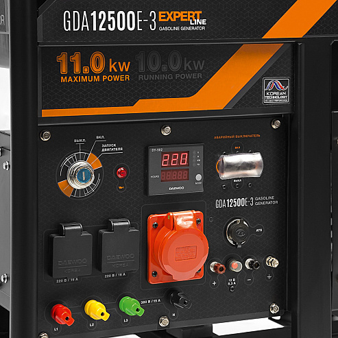Бензиновый генератор DAEWOO GDA 12500E-3_5